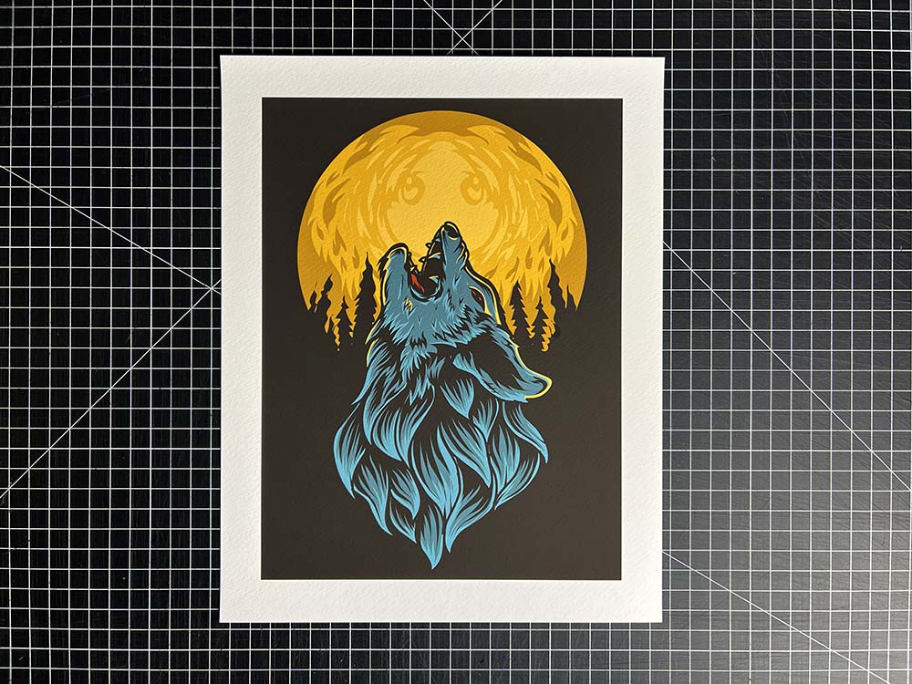 Etching Stock Prints